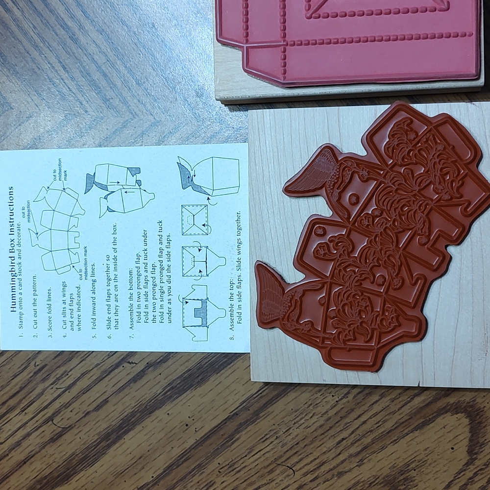 Hummingbird Box, Window Box Stamps - Picture 3 of 8